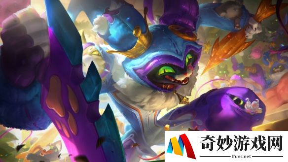 LOL官推发布25愚人节皮肤原画：石头人、布隆、纳亚菲利等