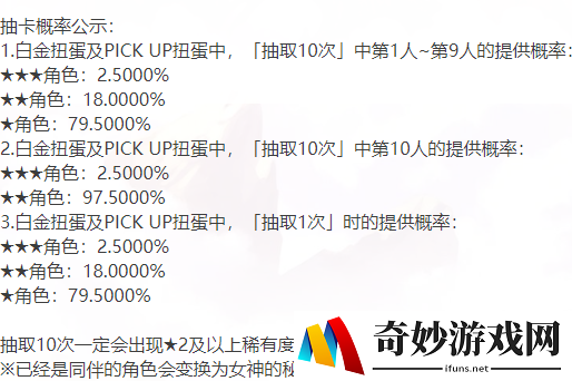 公主连结十连和单抽有什么区别