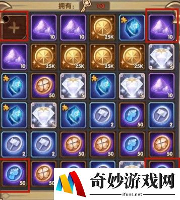 剑与远征神匣遗迹终极宝物大奖攻略