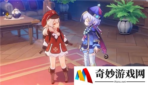 原神可莉和七七谁高 萝莉身高对比图