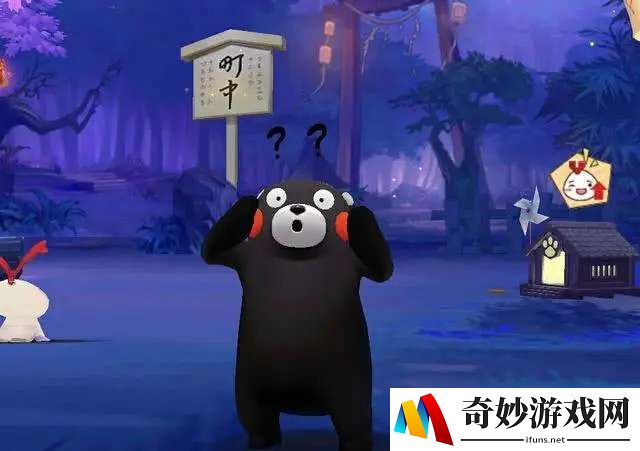 阴阳师熊本熊彩蛋 熊本熊聊天频道