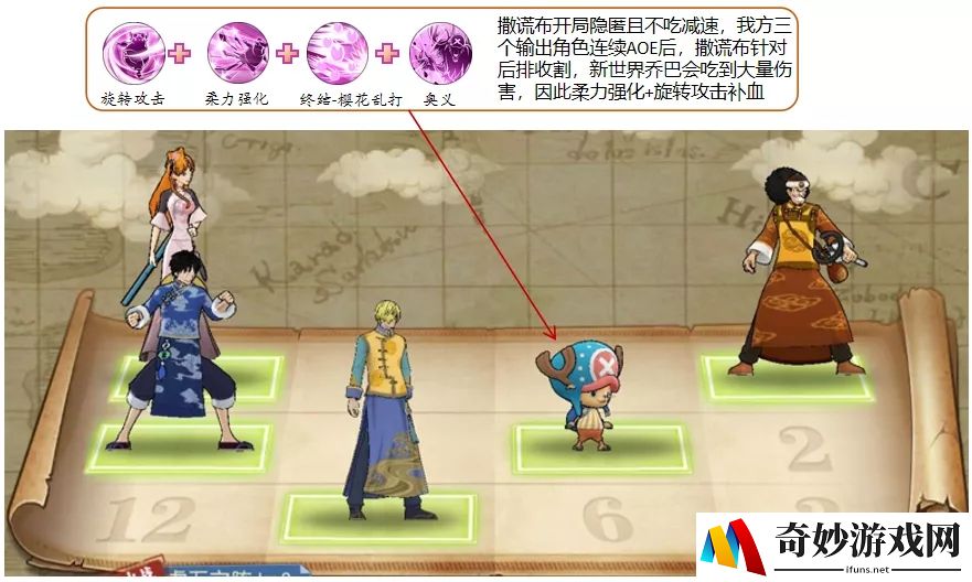 航海王燃烧意志新世界乔巴阵容打发推荐