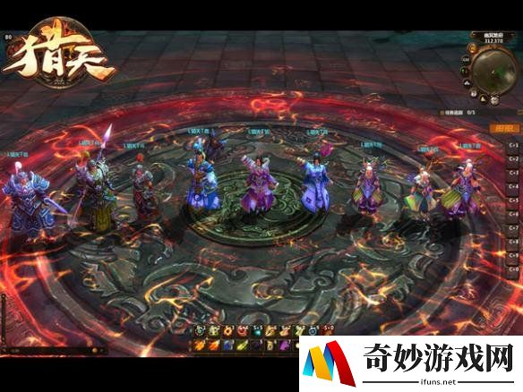 《猎天》公会成长系统征战八大势力