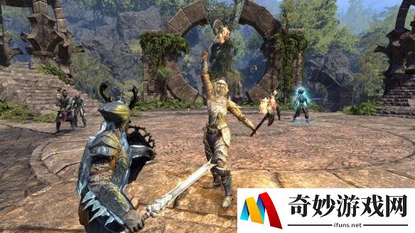 《上古卷轴OL》晨风新截图 展示全新pvp战场模式！