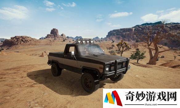 《绝地求生大逃杀》公布新载具皮卡车 沙漠地图独有的超跑!