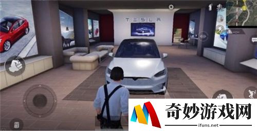 和平精英特斯拉展厅在哪里