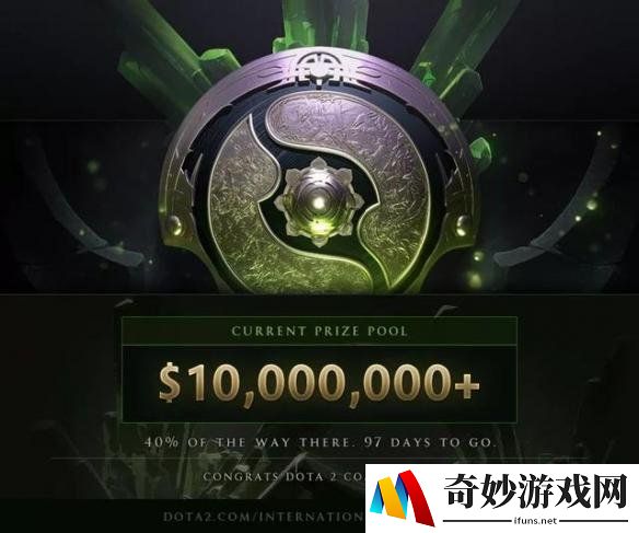 Dota2：TI8小绿本奖金池已超1千万 G胖：今年的风大