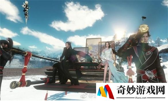 买一送一！《逆水寒》新祥瑞狐狸哥哥带着粘人精弟弟飒萌登场
