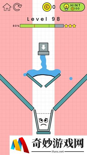 抖音小游戏HappyGlass第91到100关怎么过_第91到100关通关攻略(11)