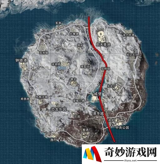 绝地求生刺激战场雪地地图跳哪人比较少