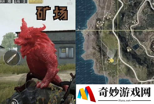 绝地求生刺激战场年兽雕像位置大全